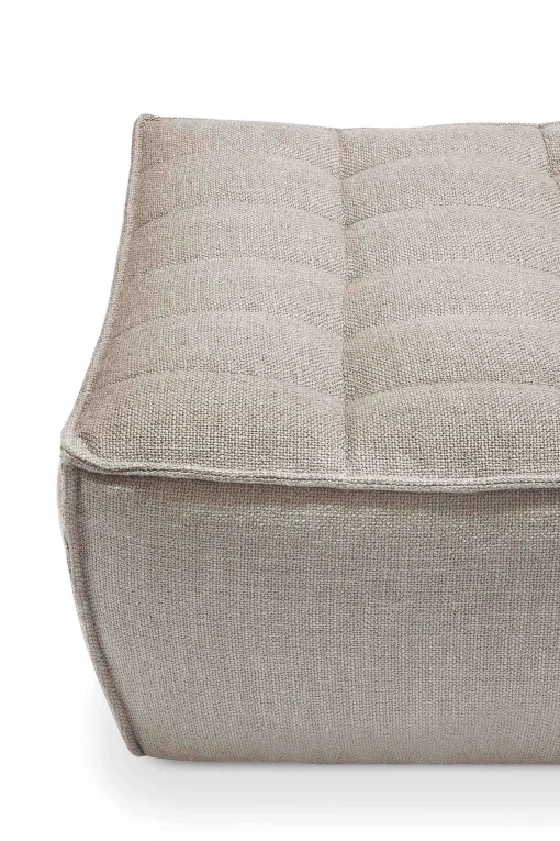 N701 Footstool, Beige