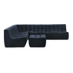 N701 Single Seater Eco Fabric Sofa, Graphite