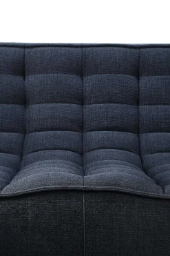 N701 Single Seater Eco Fabric Sofa, Graphite