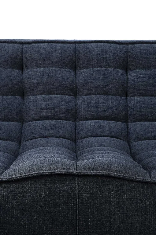 N701 Single Seater Eco Fabric Sofa, Graphite