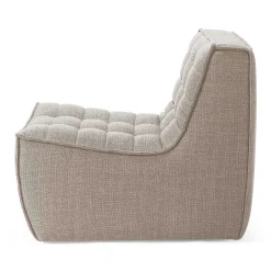 N701 Single Seater Sofa, Beige
