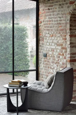 N701 Single Seater Sofa, Dark Grey