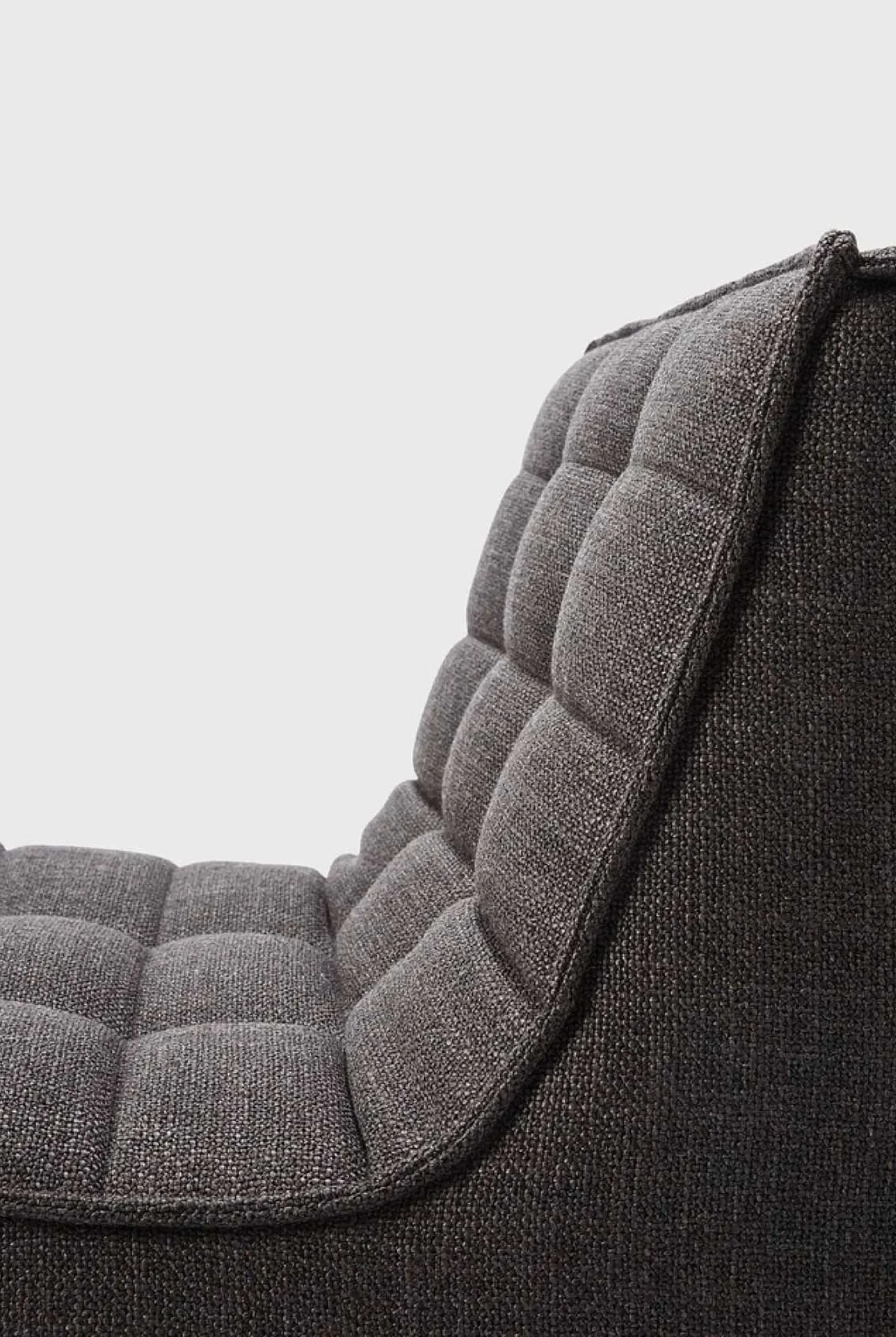 N701 Single Seater Sofa, Dark Grey