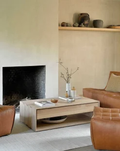 N701 Single Seater Sofa, Old Saddle Leather