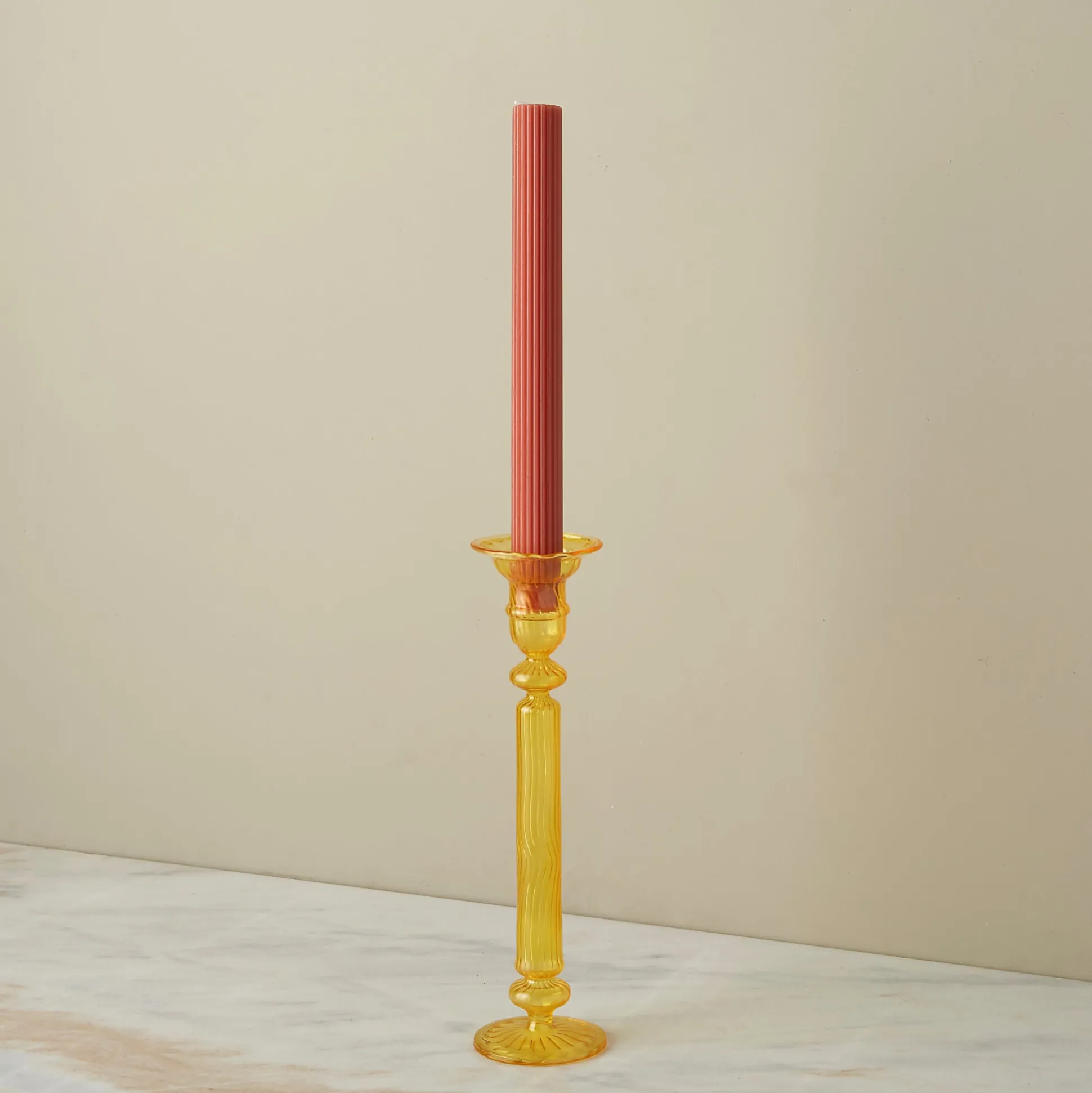 Nalia Candlestick, Daffodil^Be Home Best