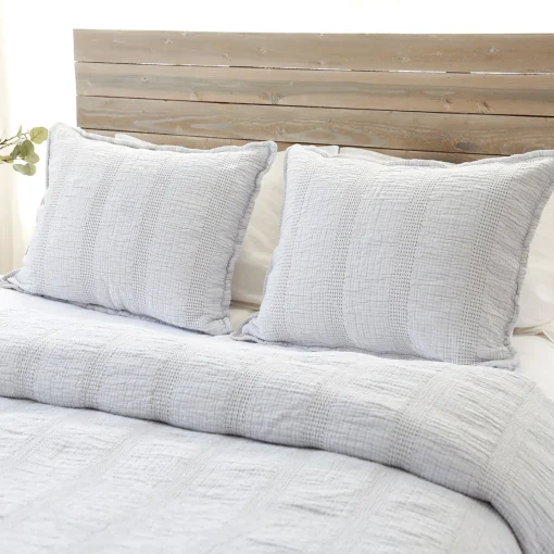 Nantucket King Matelasse Coverlet, Grey^Be Home Sale