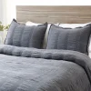 Nantucket Queen Matelasse Coverlet, Midnight^Be Home Store