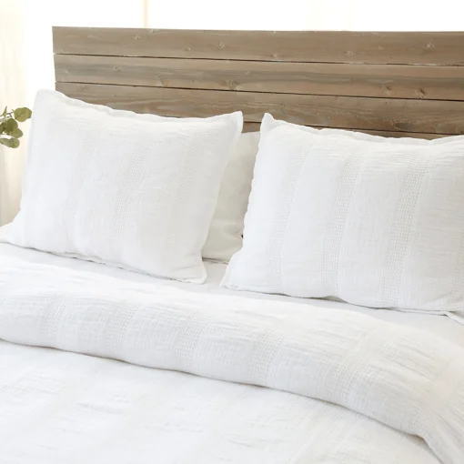 Nantucket Queen Matelasse Coverlet, White^Be Home Store