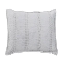 Nantucket Standard Sham, Grey^Be Home Shop