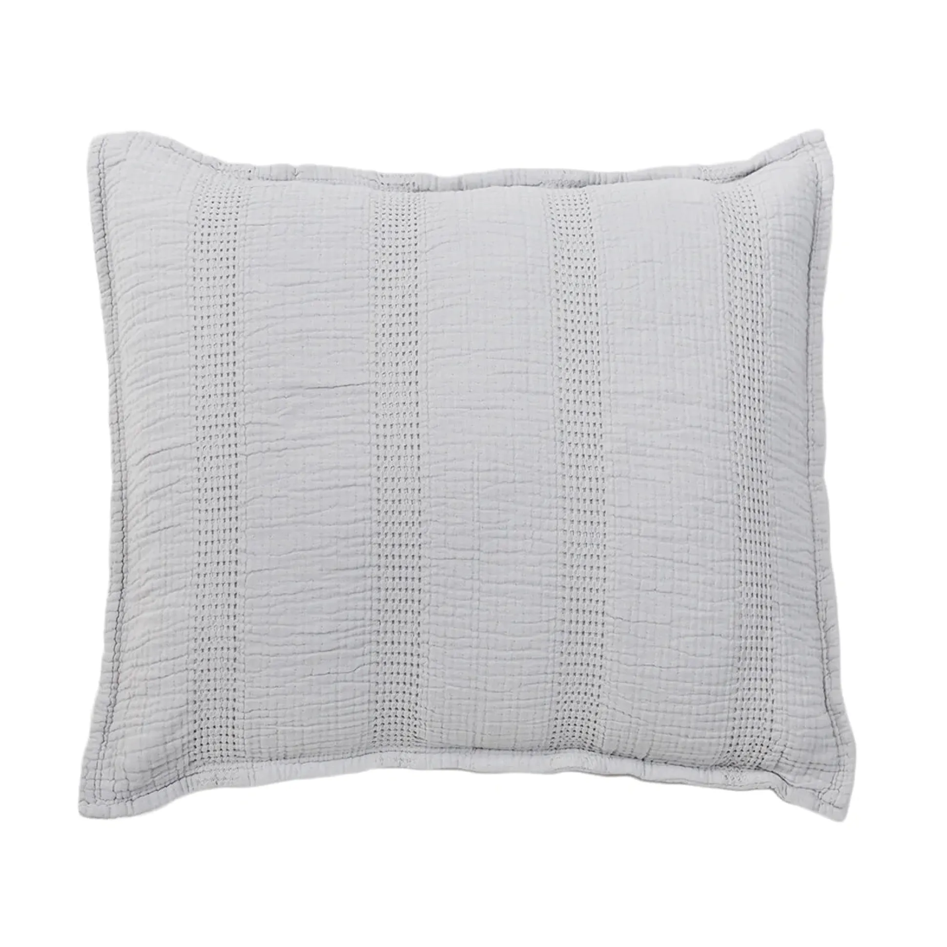 Nantucket Standard Sham, Grey^Be Home Shop