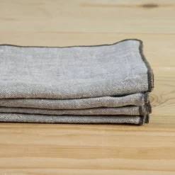 Napa Napkins, Set of 4, Stone^Be Home Best Sale