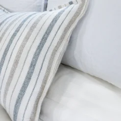 Naples Rectangular Pillow, Ocean & Natural^Be Home Shop