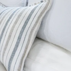 Naples Square Pillow, Ocean & Natural^Be Home Best