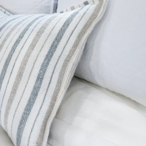 Naples Square Pillow, Ocean & Natural^Be Home Best