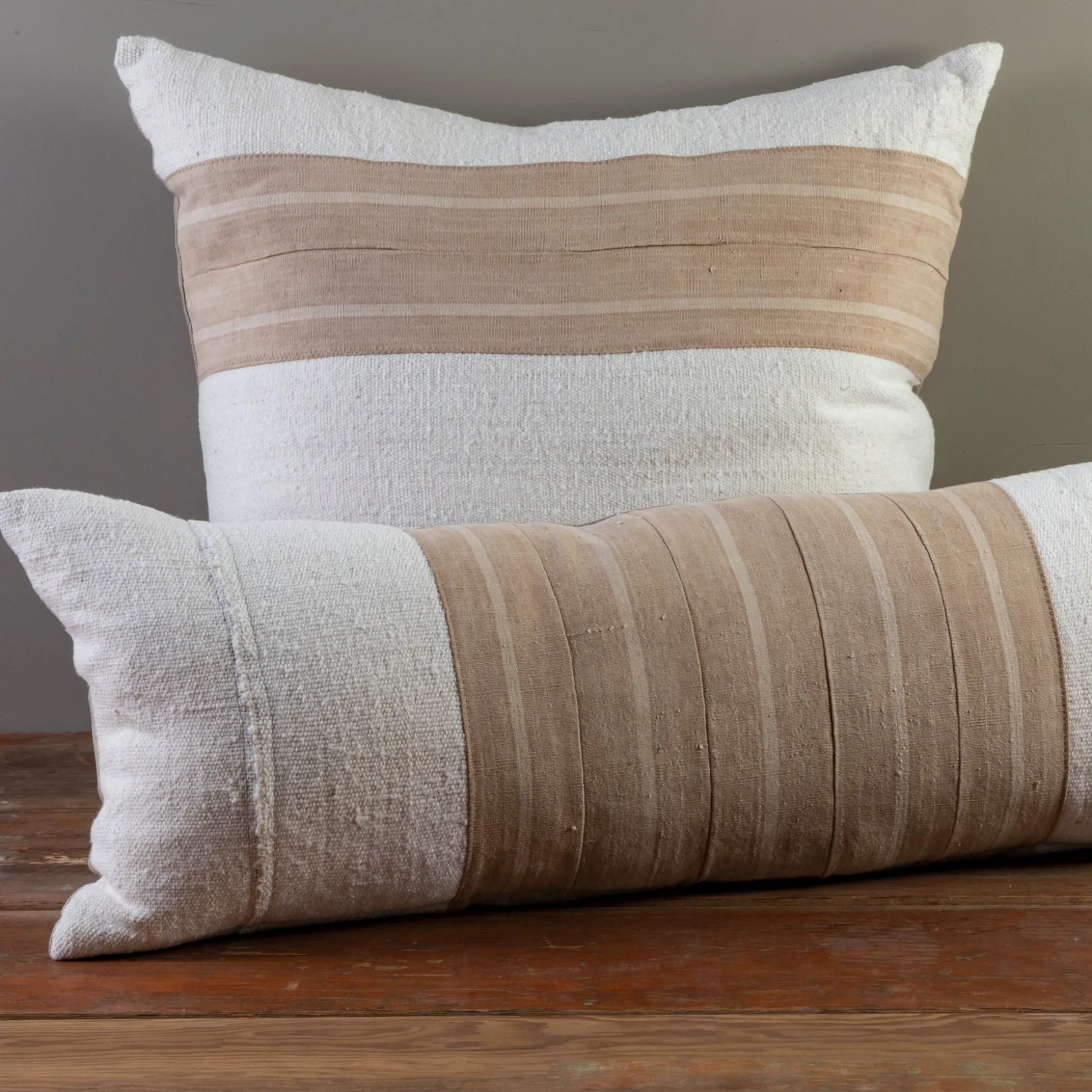 Natural High Square Pillow^Be Home Shop