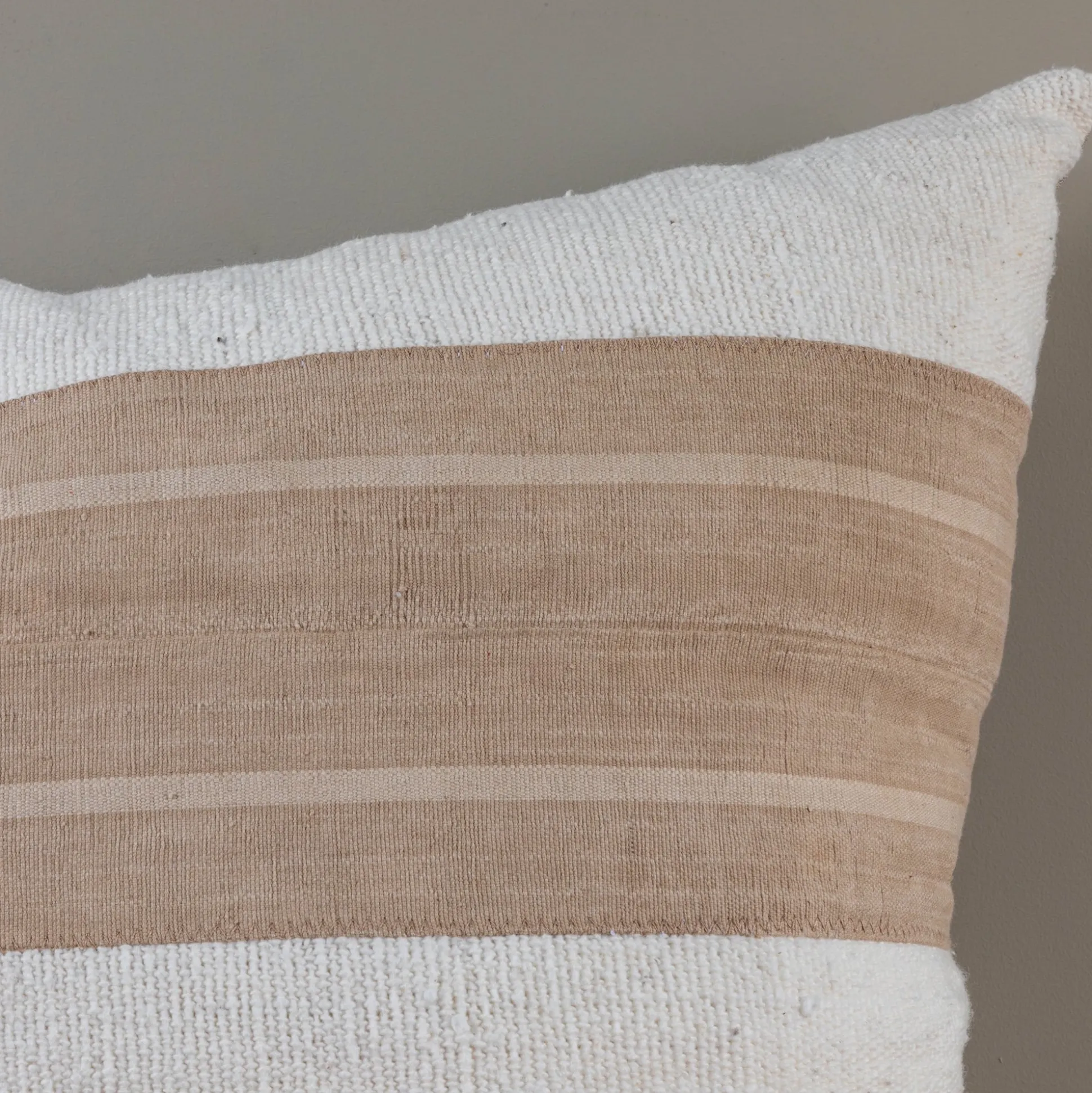 Natural High Square Pillow^Be Home Shop