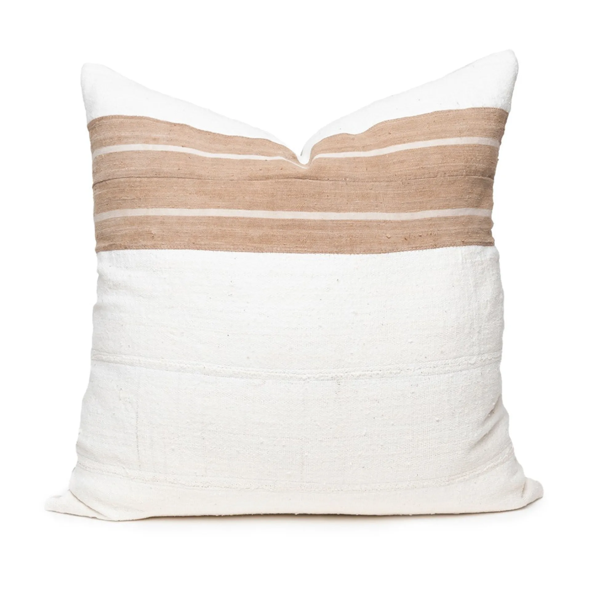 Natural High Square Pillow^Be Home Shop