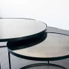 Nesting Coffee Table Set, Clear