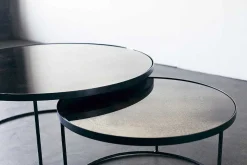 Nesting Coffee Table Set, Clear