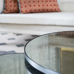 Nesting Coffee Table Set, Clear