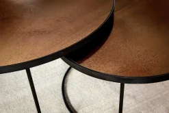 Nesting Coffee Table Set, Bronze