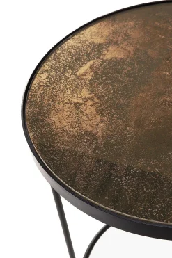 Nesting Side Table, Set Of 2, Bronze