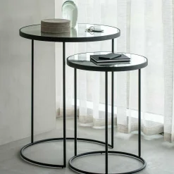 Nesting Side Table, Set Of 2, Clear