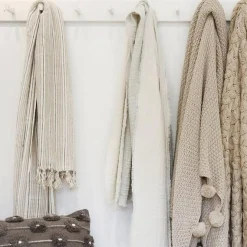 Newport Blanket, King, Natural & Midnight^Be Home Flash Sale
