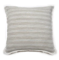 Newport Square Pillow , Natural & Midnight^Be Home Shop