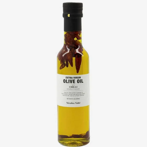 Nicolas Vahé Extra Virgin Olive Oil, With Chili