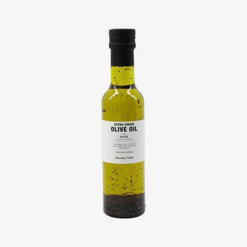 Nicolas Vahé Extra Virgin Olive Oil, with Basil
