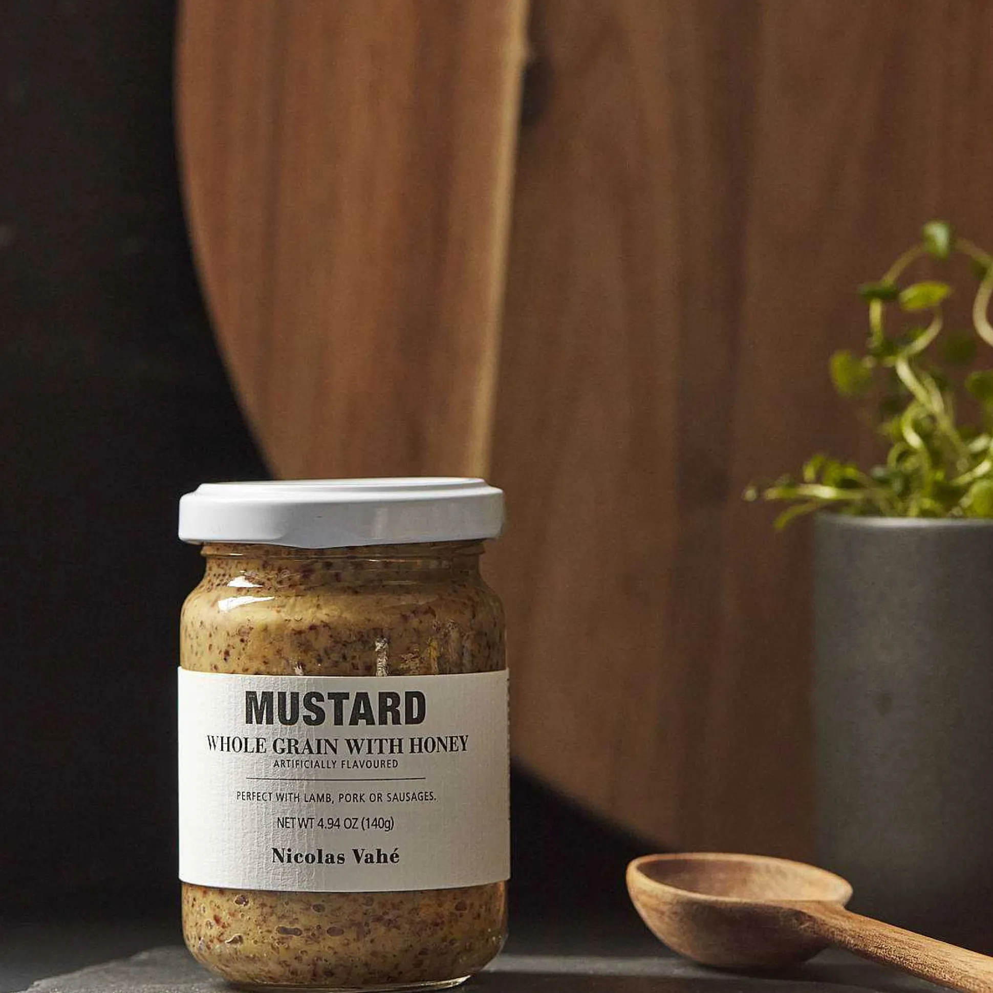 Nicolas Vahé Mustard, Whole Grain & Honey