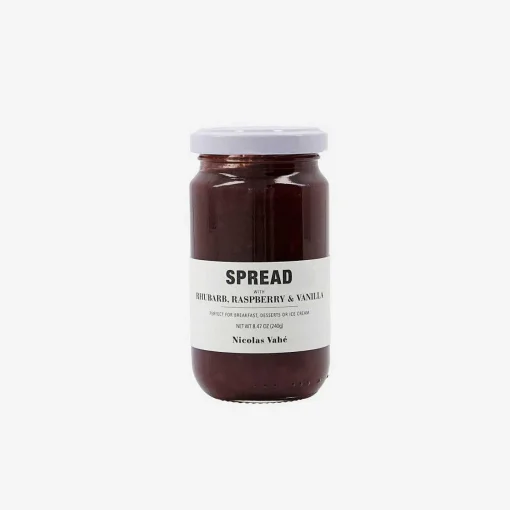 Nicolas Vahé Spread, Rhubarb, Raspberry & Vanilla