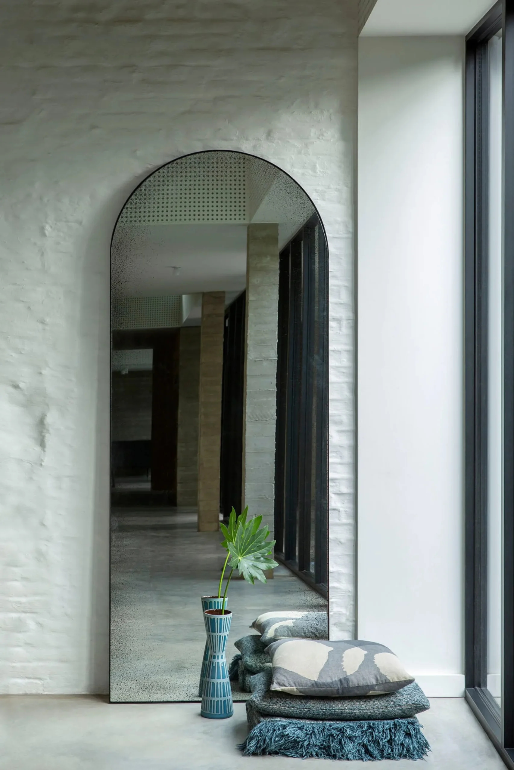 Nomad Lumbar Pillow, Blue^Be Home Clearance