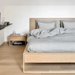 Nordic II Solid Oak Bedside Table