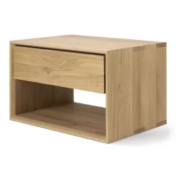 Nordic II Solid Oak Bedside Table