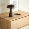 Nordic II Solid Oak Hanging Bedside Table