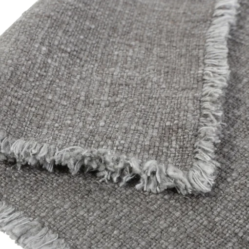Oakville Placemats, Set of 4, Charcoal^Be Home Online
