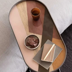 Oblong Pinot Glass Angle Tray, Medium