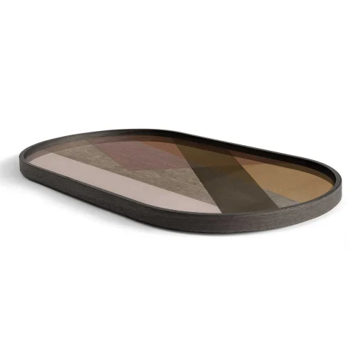 Oblong Pinot Glass Angle Tray, Medium