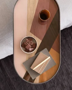 Oblong Pinot Glass Angle Tray, Medium