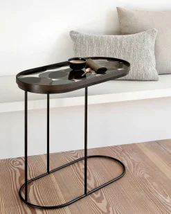 Oblong Tray Side Table (Tray Not Included)