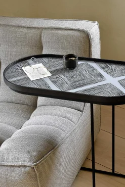 Oblong Tray Side Table (Tray Not Included)