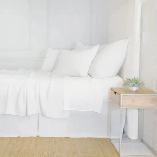 Ojai King Sham, White^Be Home Discount