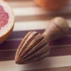 Olive Wood Citrus Press