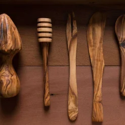 Olive Wood Citrus Press