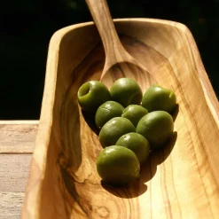Olive Wood Oval Dish, Large