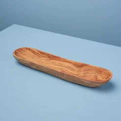 Olive Wood Oval Dish, Large