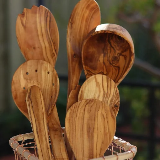 Olive Wood Rice Spoon