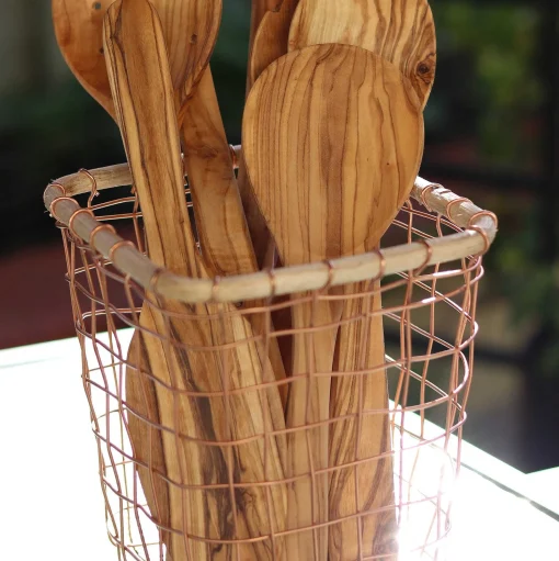 Olive Wood Serving Spoon
